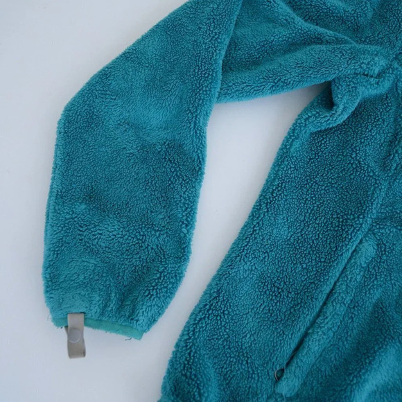 The North Face Teal Quarter Zip Fleece Sweater Gorpcore  S - Picture 8 of 12